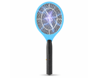 Elektromos rovarirtó ütő 46 cm - kék